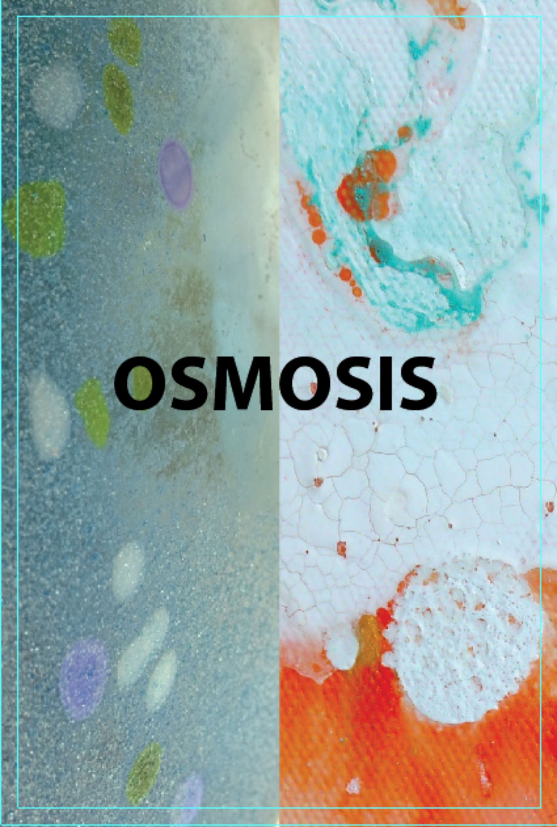 Brian C. Lo & Kumi Nakajima　 抽象画とガラスアートの2人展 『OSMOSIS』