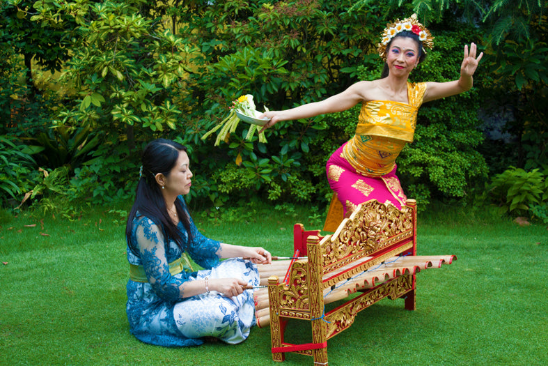 Bamboo Gamelan & Rindic Sounds with Balinese Dance Performance